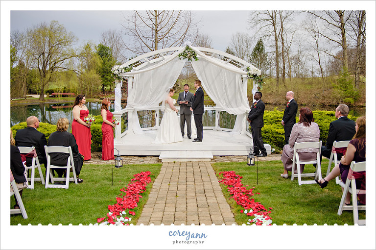 Country Cottage & Gardens Wedding Ceremony
