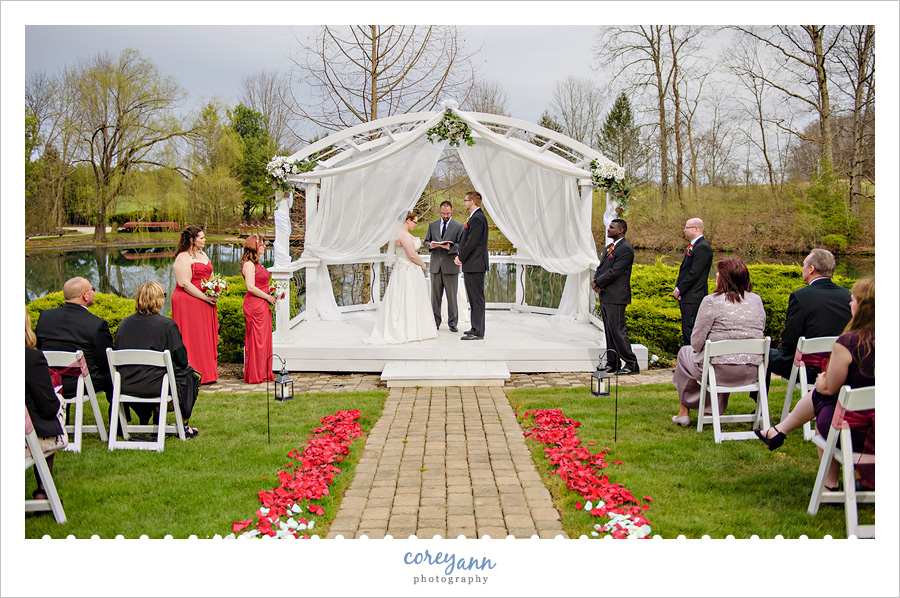 Country Cottage & Gardens Wedding Ceremony