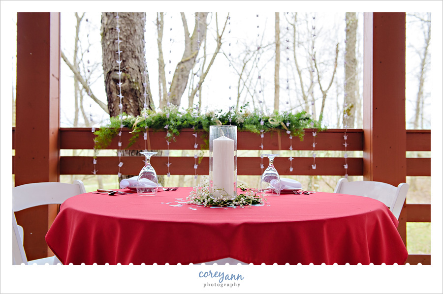 Travel Themed Wedding Reception