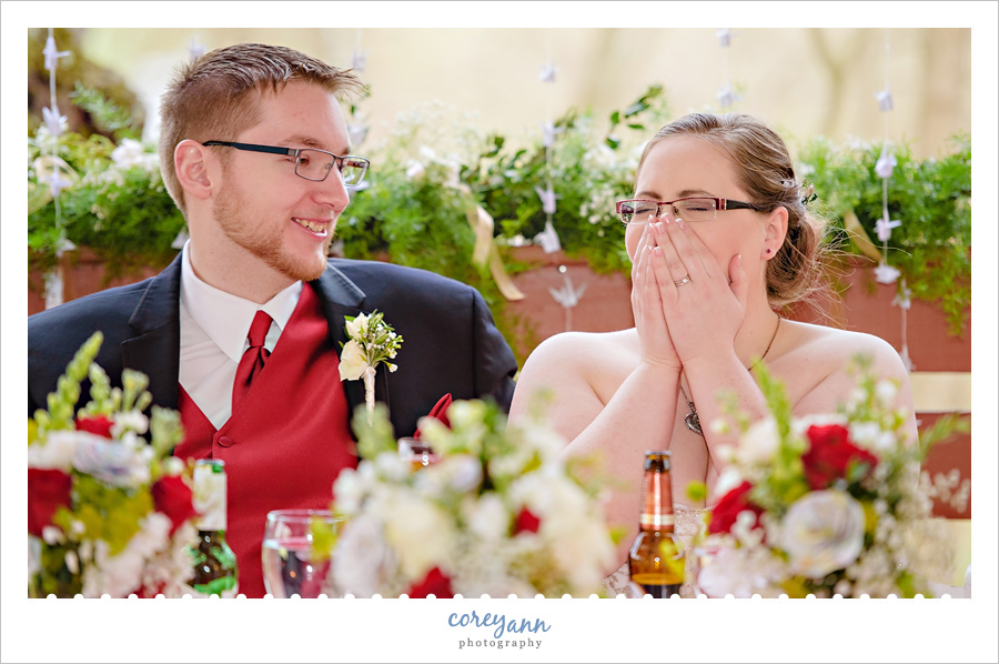 Country Cottage & Gardens Wedding Reception