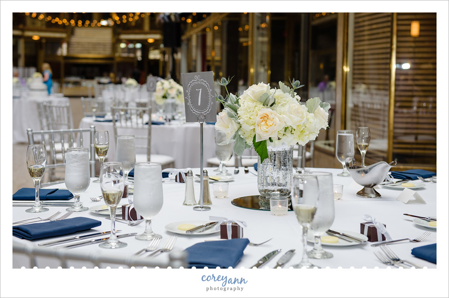 Wedding Reception at the Hyatt Arcade in Cleveland