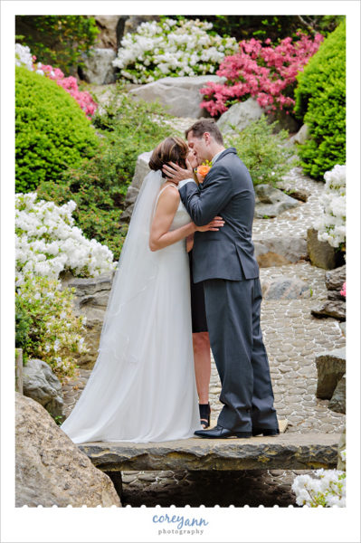 Wedding Ceremony at Cleveland Botanical Gardens