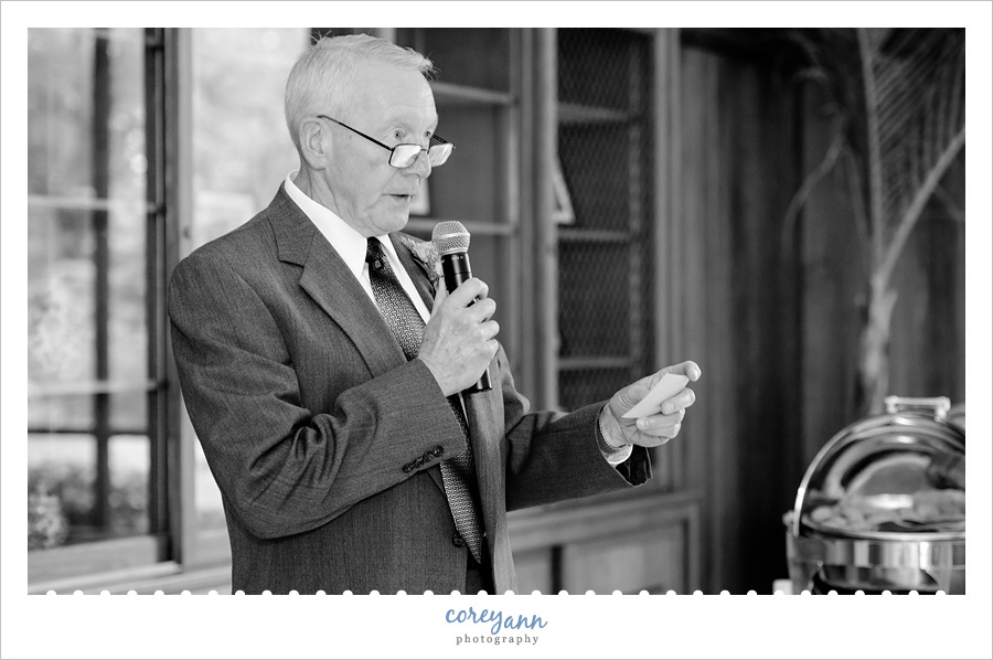 Wedding Reception at Cleveland Botanical Gardens