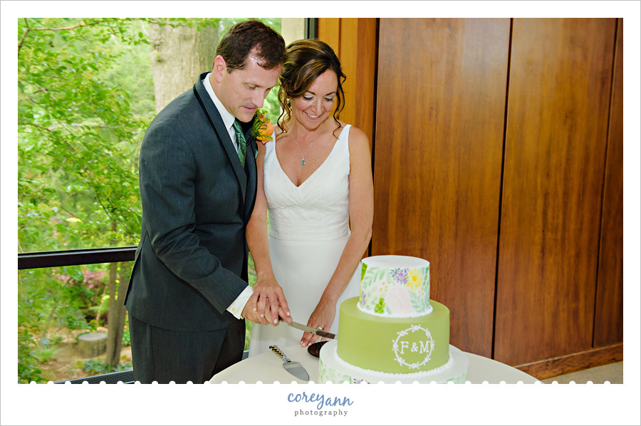 Wedding Reception at Cleveland Botanical Gardens