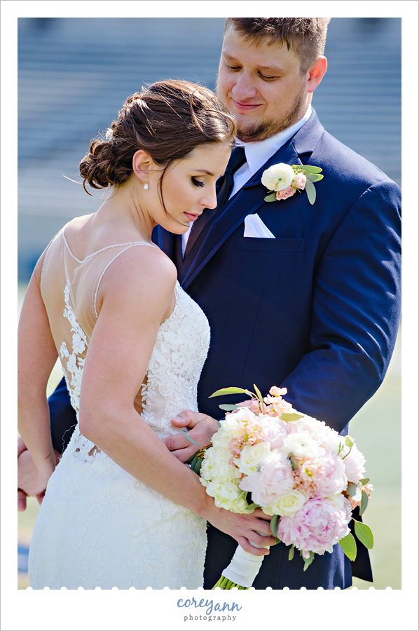 Wedding Portrait at University of Akon