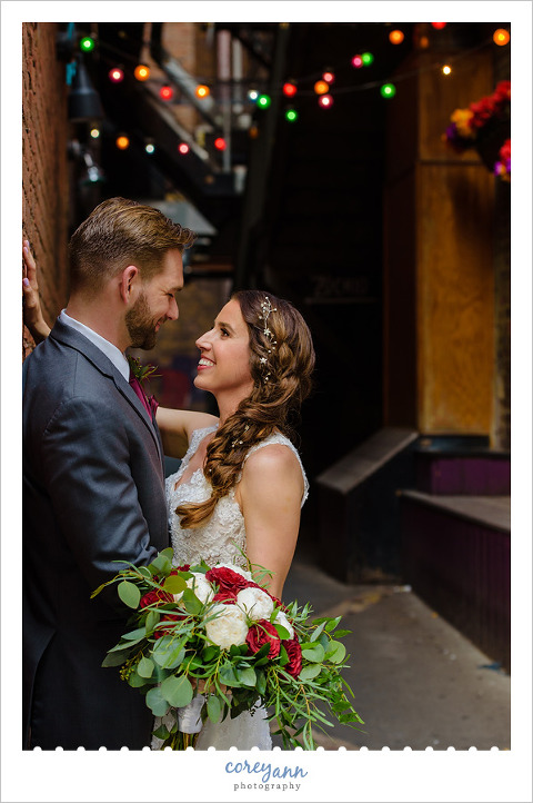 Downtown Cleveland Wedding in June