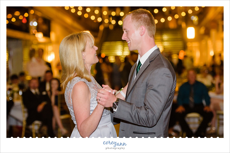 Wedding Reception in Downtown Cleveland at the Hyatt
