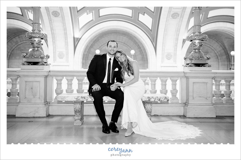 Jessica and John's Wedding Photos at The Old Courthouse in Cleveland