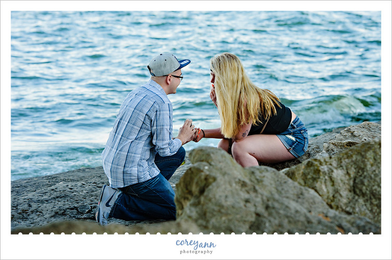 Engagement Proposal at Marblehead Lighthouse