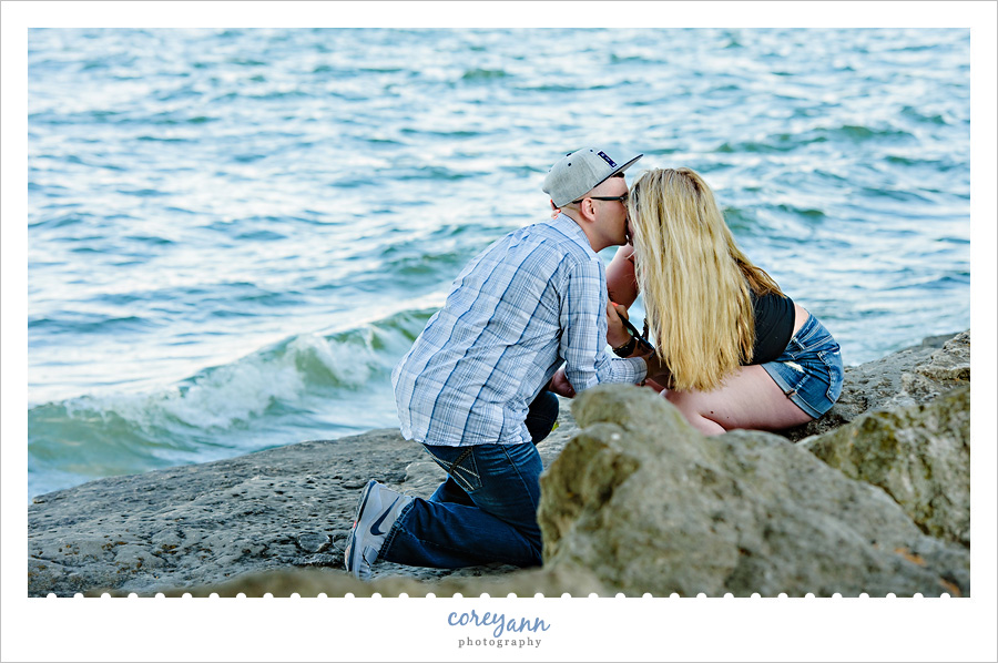 Marblehead Lighthouse Engagement Proposal