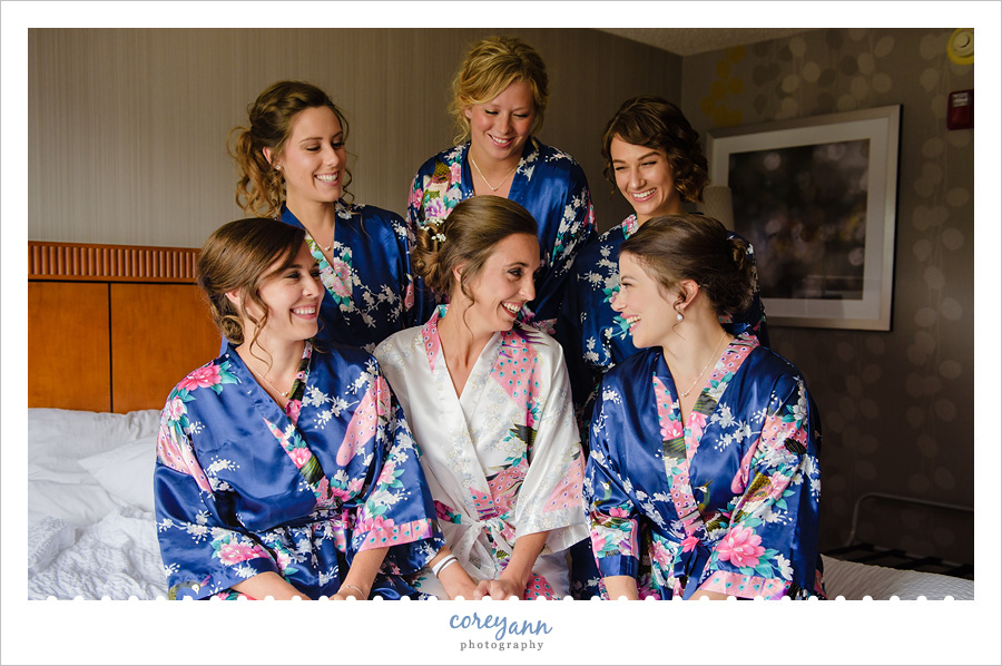 Bride and Bridesmaid Gowns in Ohio