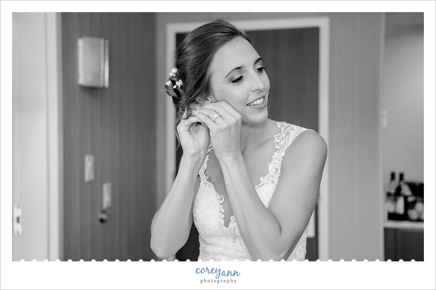 Getting Ready for Wedding in Ohio