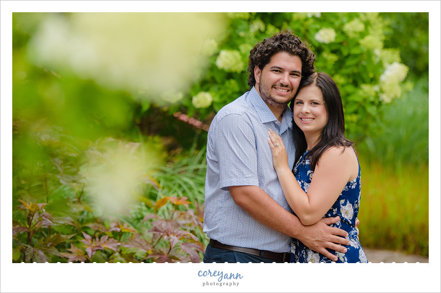 Summer Akron Engagement Session with Alyssa and Taylor