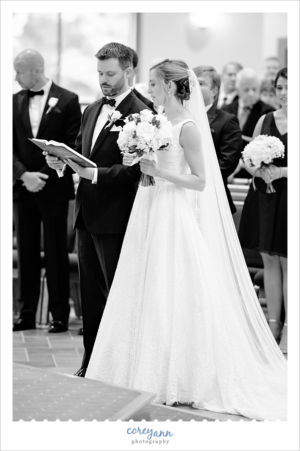 Wedding Ceremony at Church of the Holy Angels