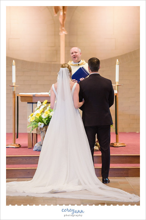 Wedding Ceremony at Church of the Holy Angels