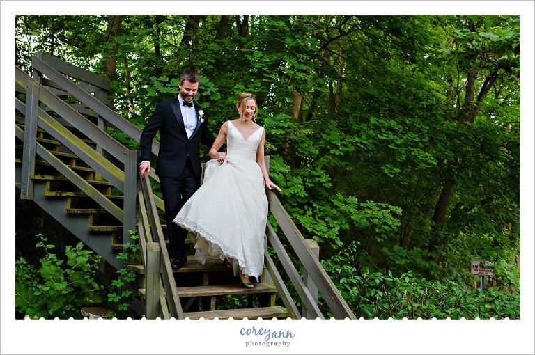 Wedding Photos at Chagrin Falls
