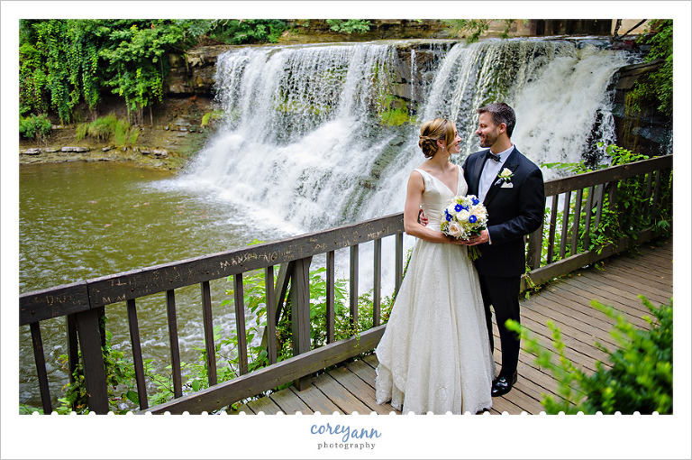 Wedding Photos at Chagrin Falls