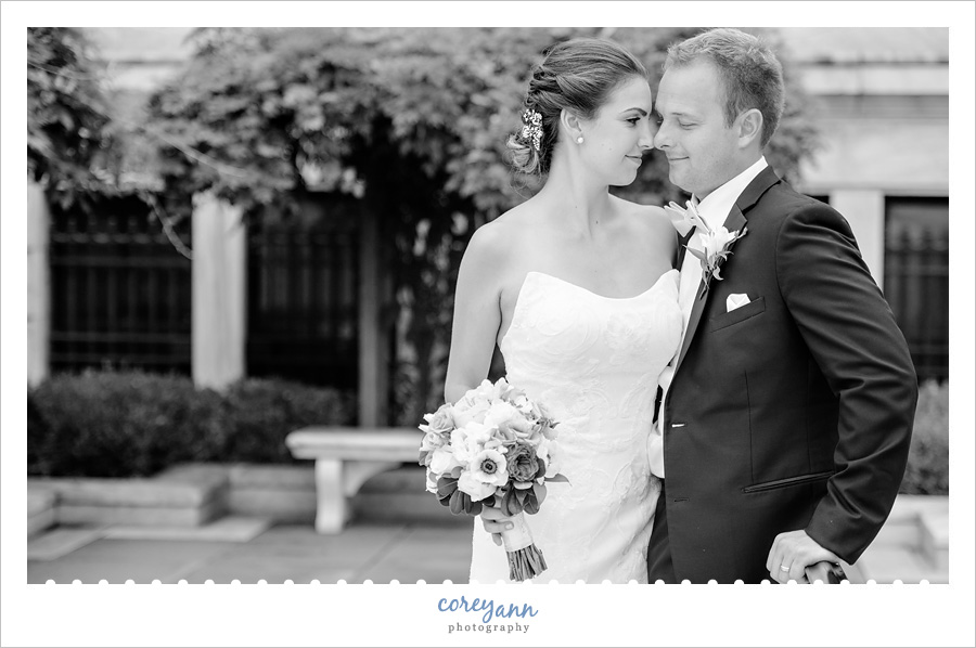 Cleveland Museum of Art Wedding Portrait