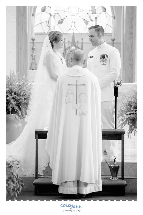 St. Francis Wedding Ceremony in Malvern