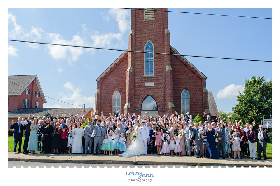 St. Francis Wedding Ceremony in Malvern