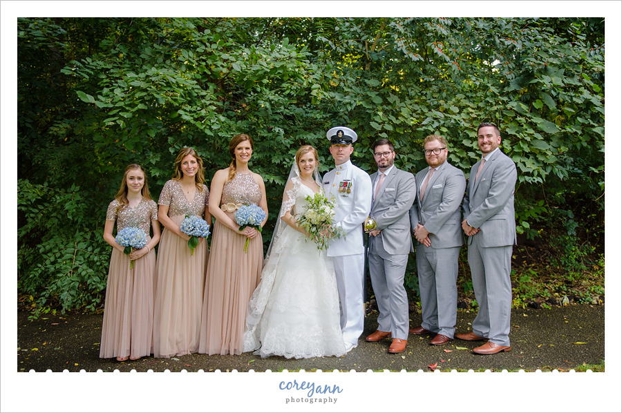 Wedding Portraits at Canton Garden Center