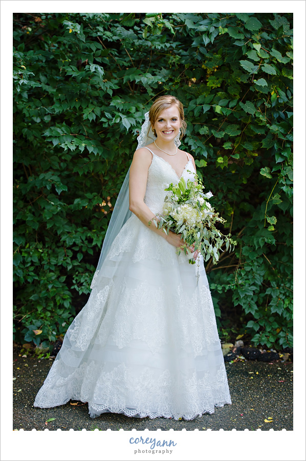 Wedding Portraits at Canton Garden Center