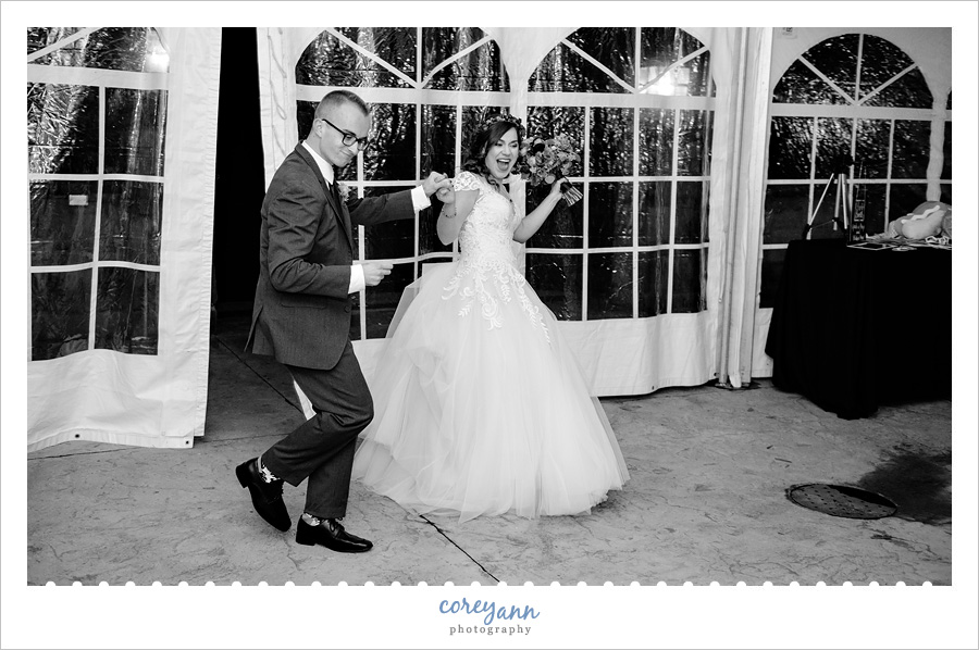 Wedding Reception at Lantern Court at Holden Arboretum