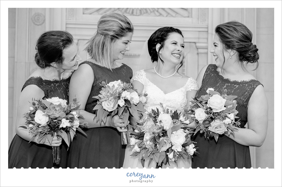 Wedding Bridal Party in Akron Ohio