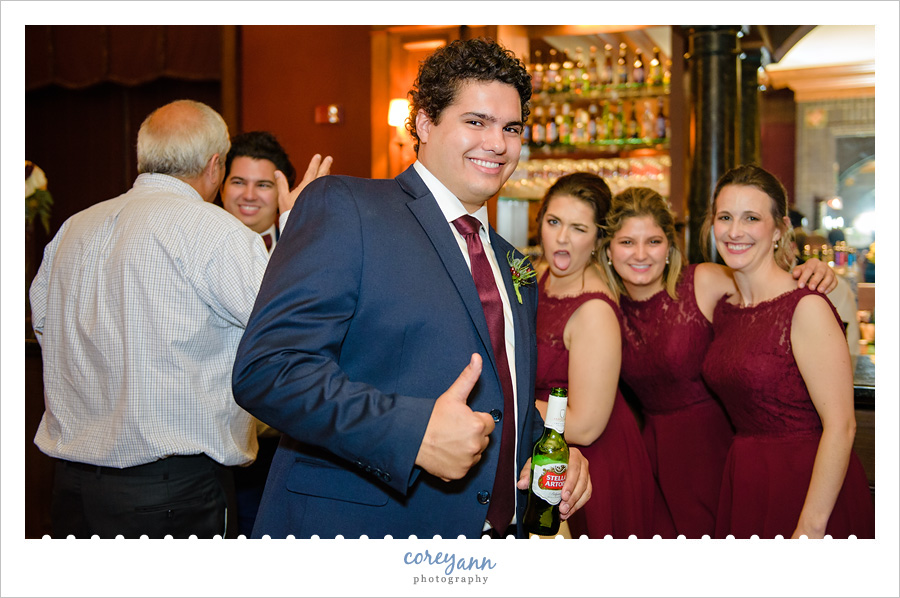 Wedding Reception at Greystone Hall in Akron