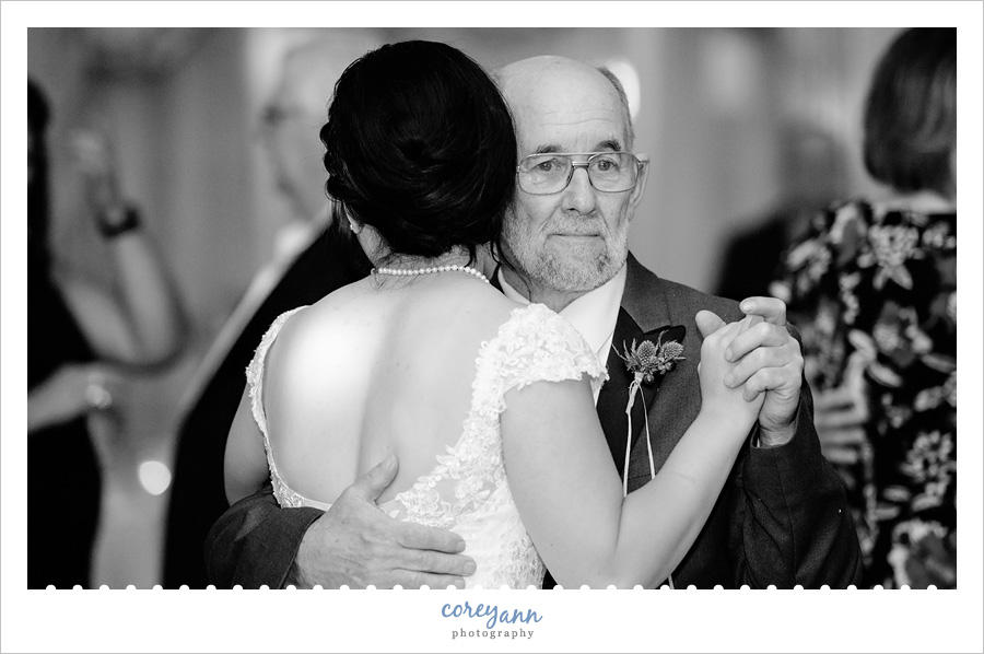 Wedding Reception at Greystone Hall in Akron