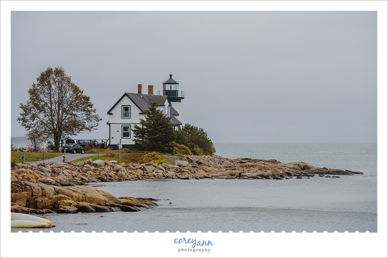 Prospect Harbor Lighthouse in Maine