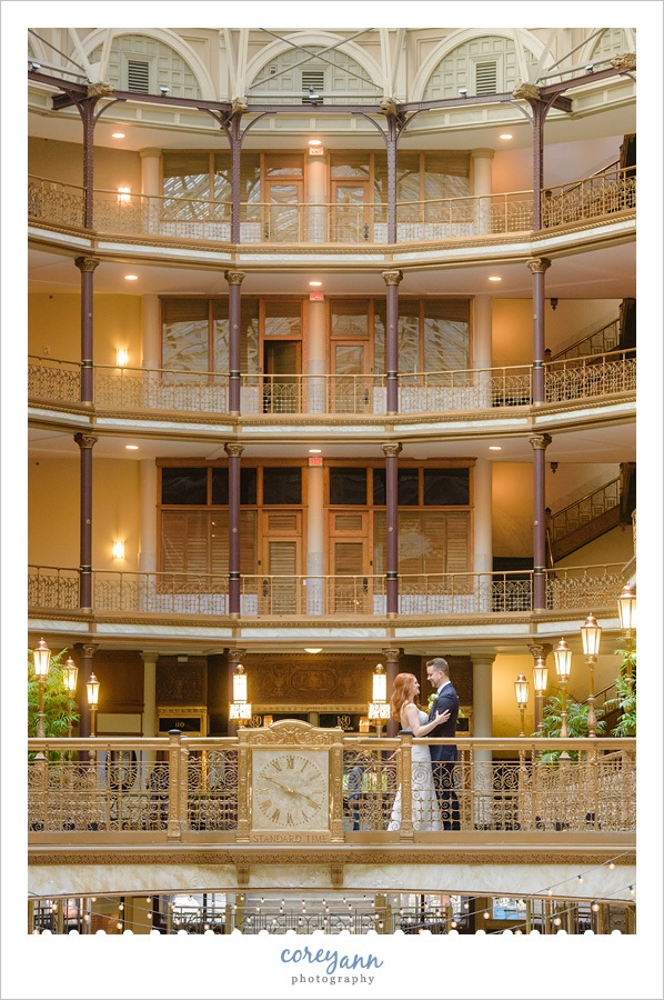 Wedding at Hyatt Regency Cleveland at The Arcade