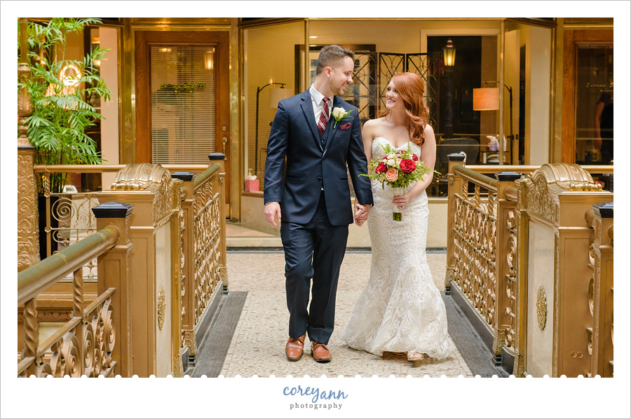 Wedding at Hyatt Regency Cleveland at The Arcade
