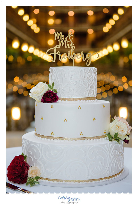 Wild Flower Bakery in White and Gold