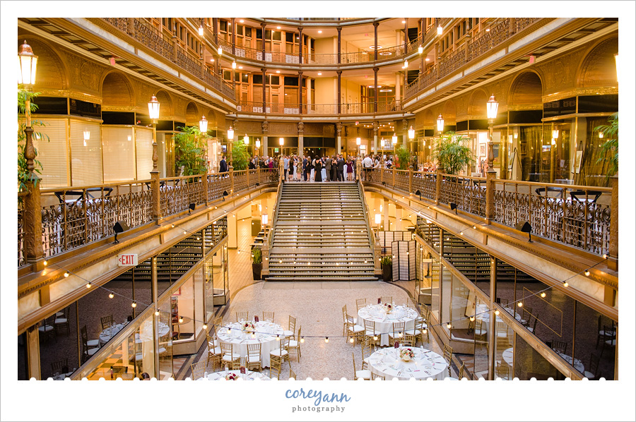 Wedding Reception at Hyatt Arcade Cleveland