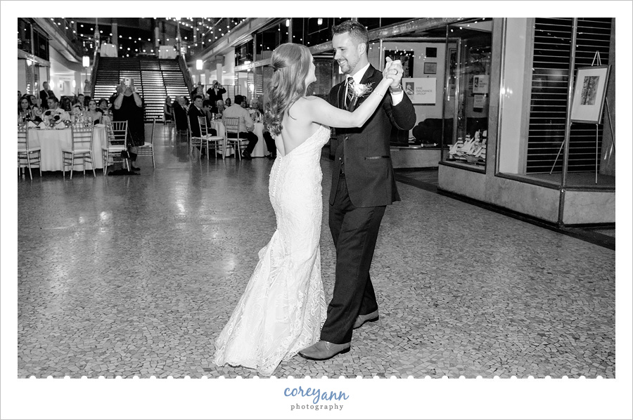 Wedding Reception at Hyatt Arcade Cleveland
