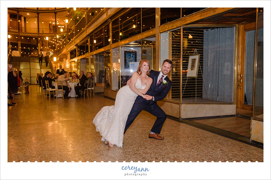 Wedding Reception at Hyatt Arcade Cleveland