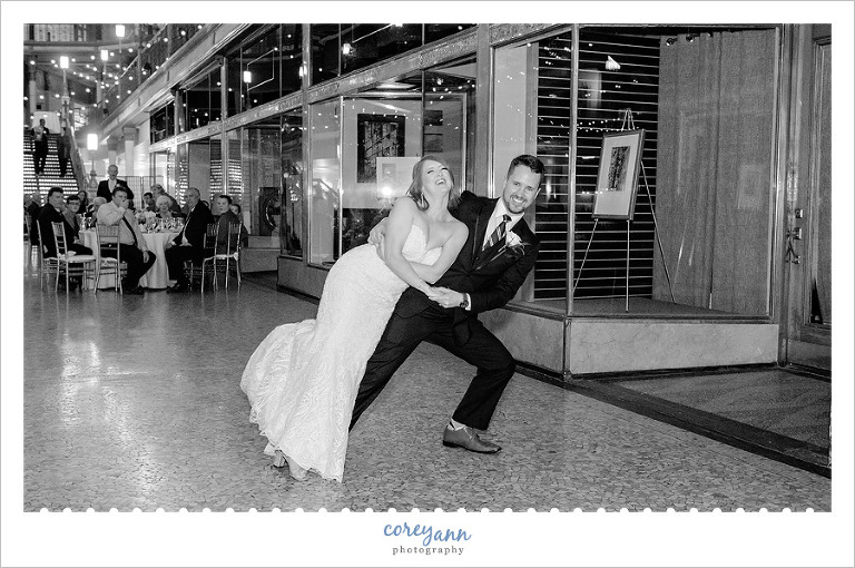 Wedding Reception at Hyatt Arcade Cleveland