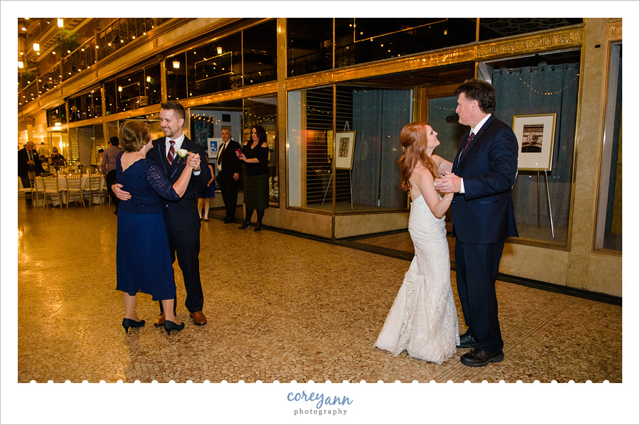 Wedding Reception at Hyatt Arcade Cleveland