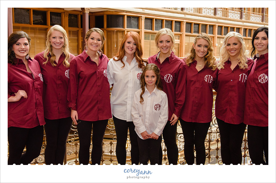 Getting Ready for Wedding at Hyatt Arcade