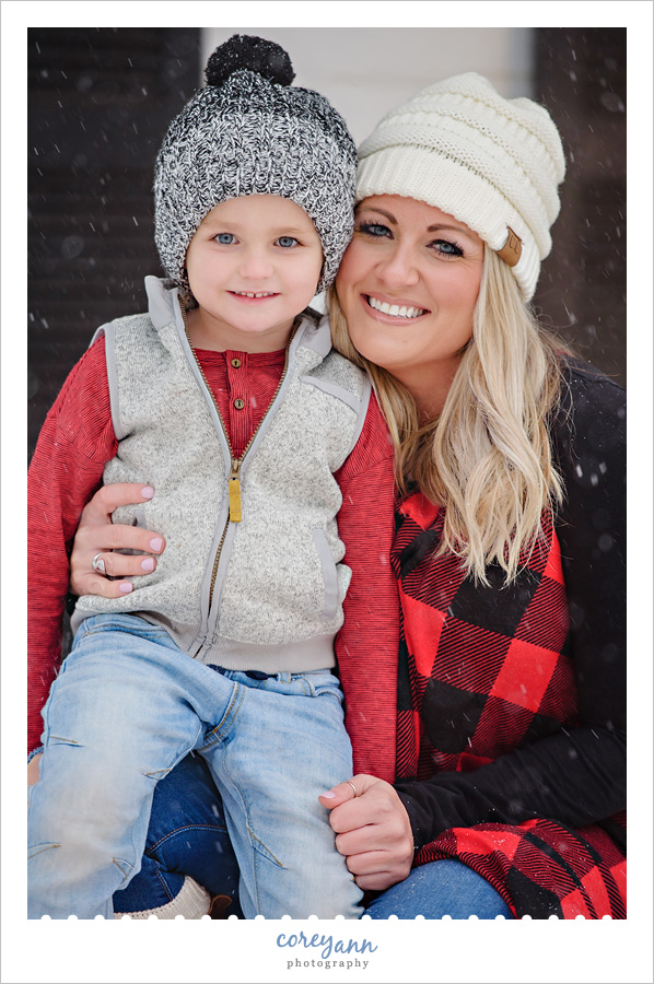 North Canton Mini Session in the Snow