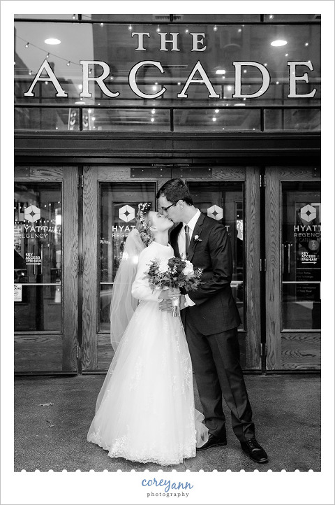 Wedding at Hyatt Arcade in Cleveland