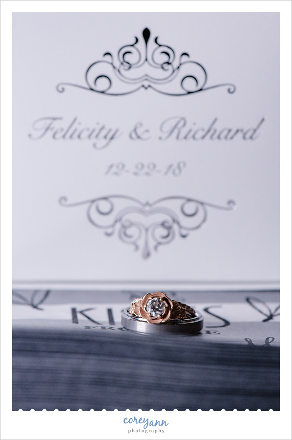 Christmas Wedding Reception at Hyatt Arcade