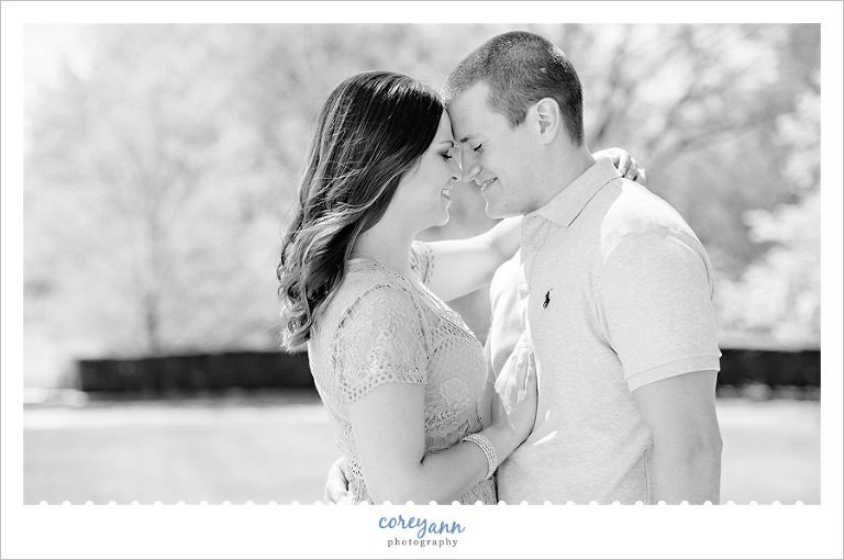 Spring engagement session in Cleveland