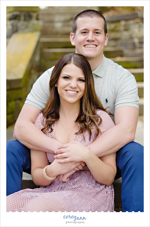 Cleveland spring engagement session
