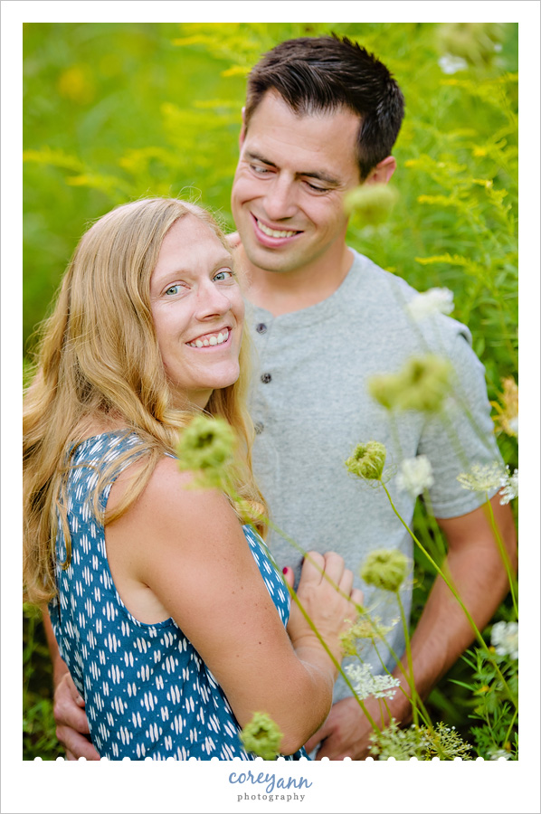 Everett Road Covered Bridge Engagement Session