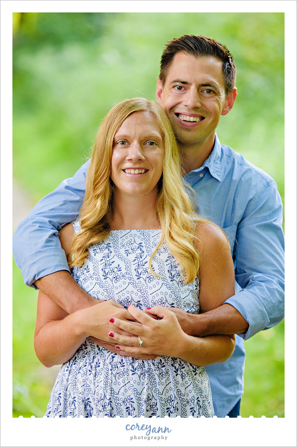 Everett Road Covered Bridge Engagement Session
