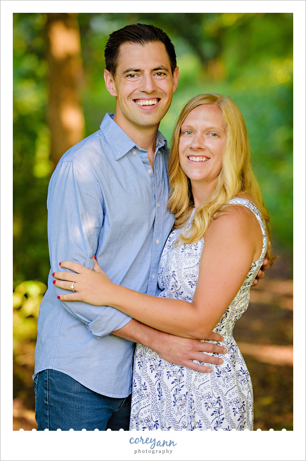 Everett Road Covered Bridge Engagement Session