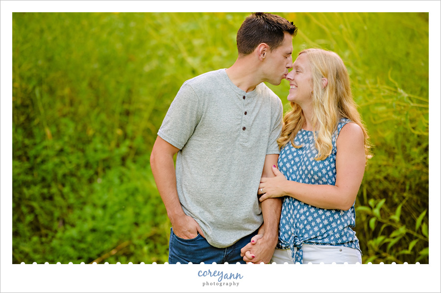 Everett Road Covered Bridge Engagement Session