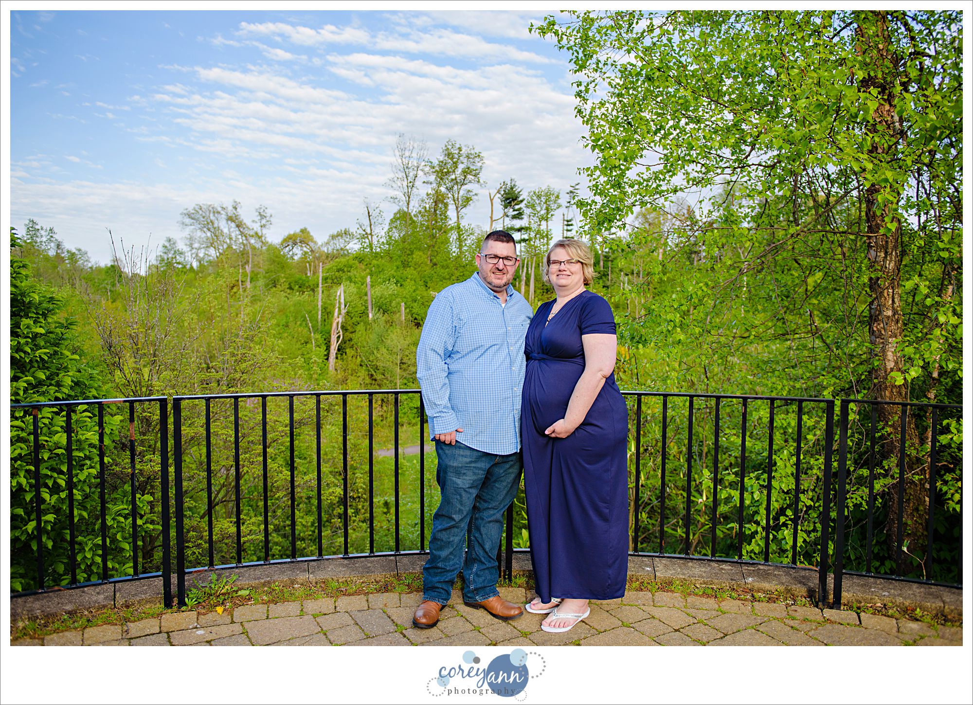 Spring Maternity Session at Seacrest Arboretum